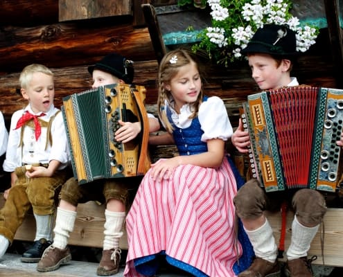 Bauernherbst - Kinder musizieren