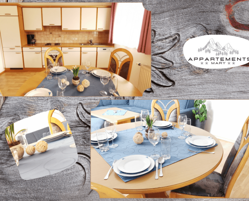 Wohnküche Appartements Mary Typ A Zell am See Kaprun