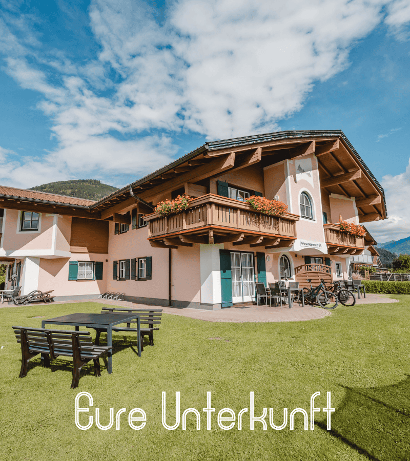 Menübutton Unser Haus Appartements Mary