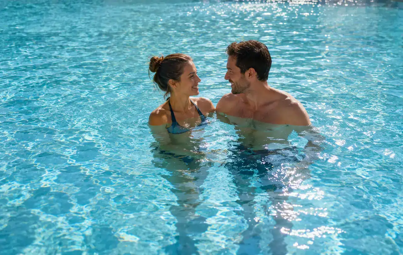 tauern-spa-upgrade-eroeffnung Tauern SPA Pärchen im Wasser
